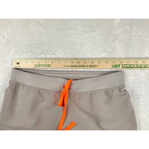 FIGS Technical Collection Pants Women’s Size M/T Tan Beige Draw Strings Scrubs - Picture 4 of 7